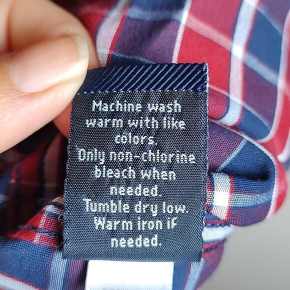 Men's Croft & Barrow Classic Fit Size Small Long Sleeve Collared Button Down Top - Picture 12 of 13